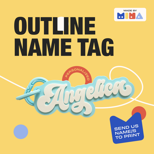 Outline Name Tag