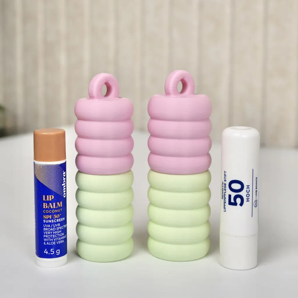 lip balm holder and ring jewelry holder by Mina 3D Prints